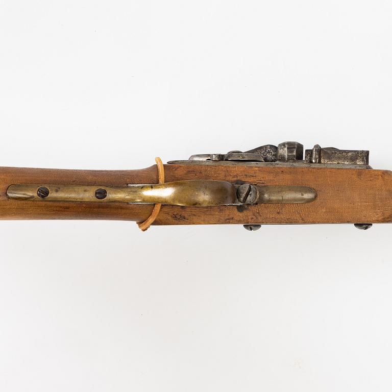 Flintlock rifle, Swedish, repair model.