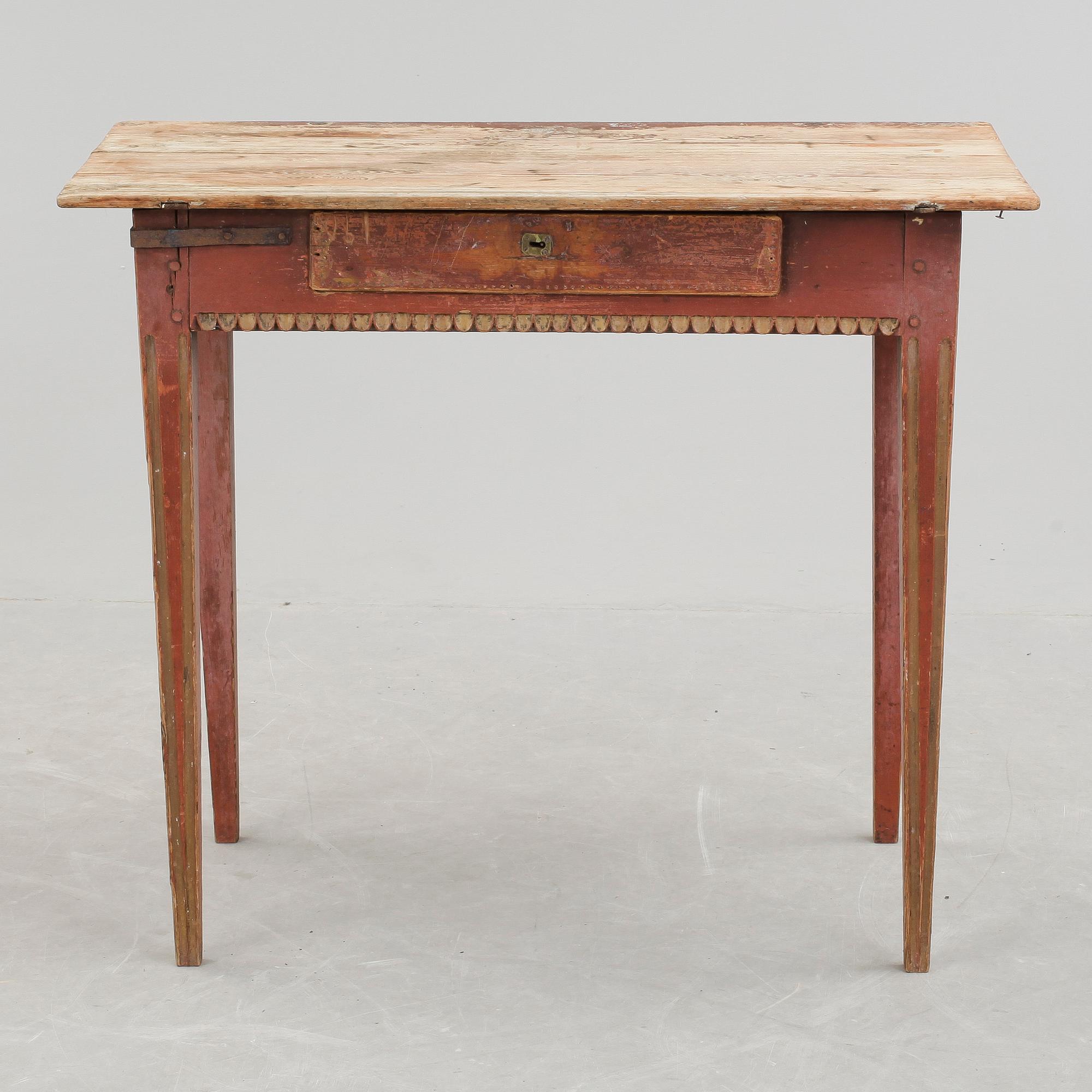 BORD, gustaviansk, 1700/1800-tal.