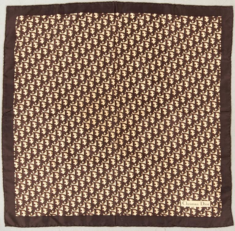 Christian Dior scarfar 2 st vintage.