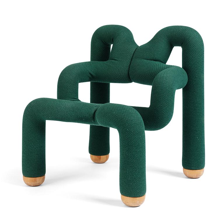 Terje Ekstrøm, armchair, "Ekstrem", for Stokke Fabrikker, Norway, circa 1984.