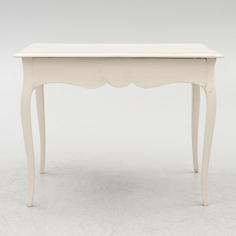 A Rococo table, second half of the 18th century.