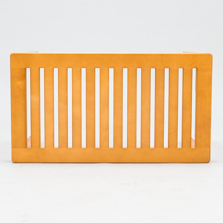 ALVAR AALTO, A '153B' bench for Artek 2004.