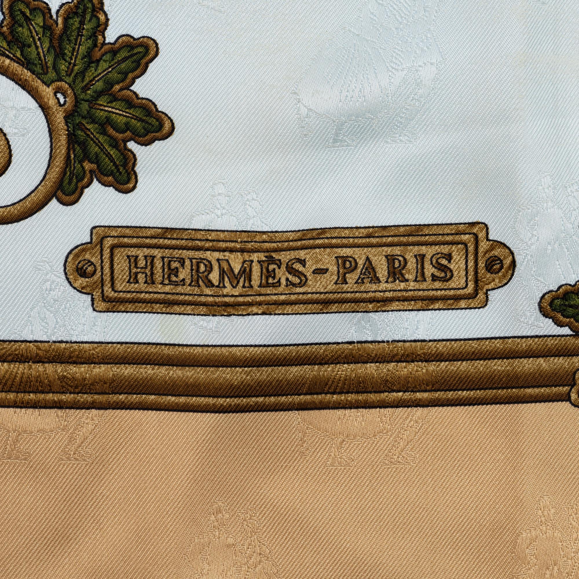 Hermès, scarf, "Joies d'Hiver".