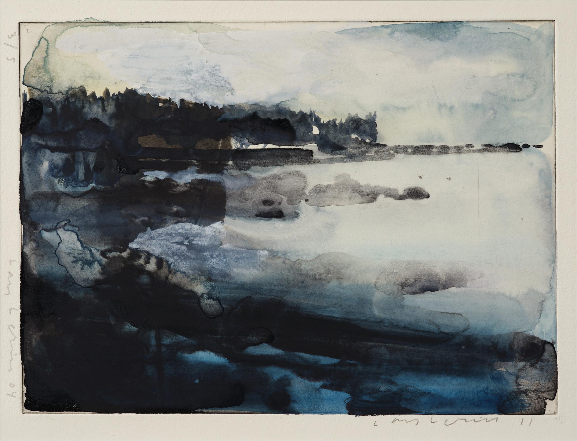 Lars Lerin, Northern Landscape.