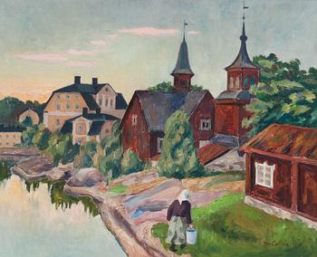 189. Marcus Collin, VY ÖVER FAGERVIK.