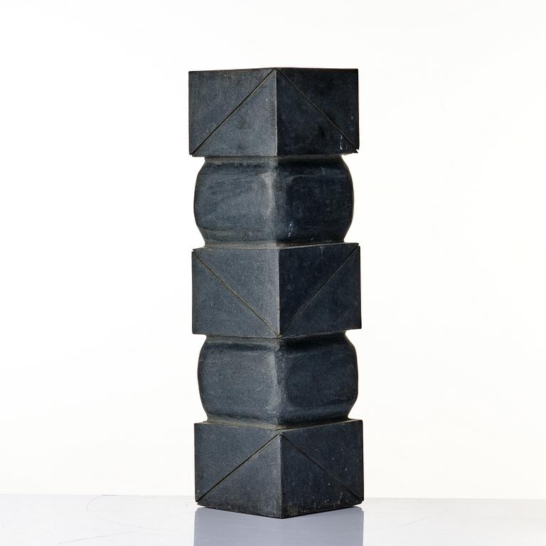 Bengt Malmqvist skulptur, diabas.