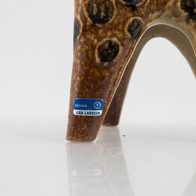 Lisa Larson, a 'Giraff' figurine, from the series 'Stora Zoo', Gustavsberg.