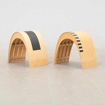 Maxjenny Forslund & Thomas Bentzen, stools 2 pcs 2001.