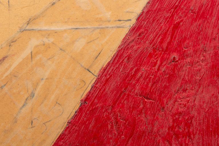 Anders Kappel, mixed media signed and dated 81.