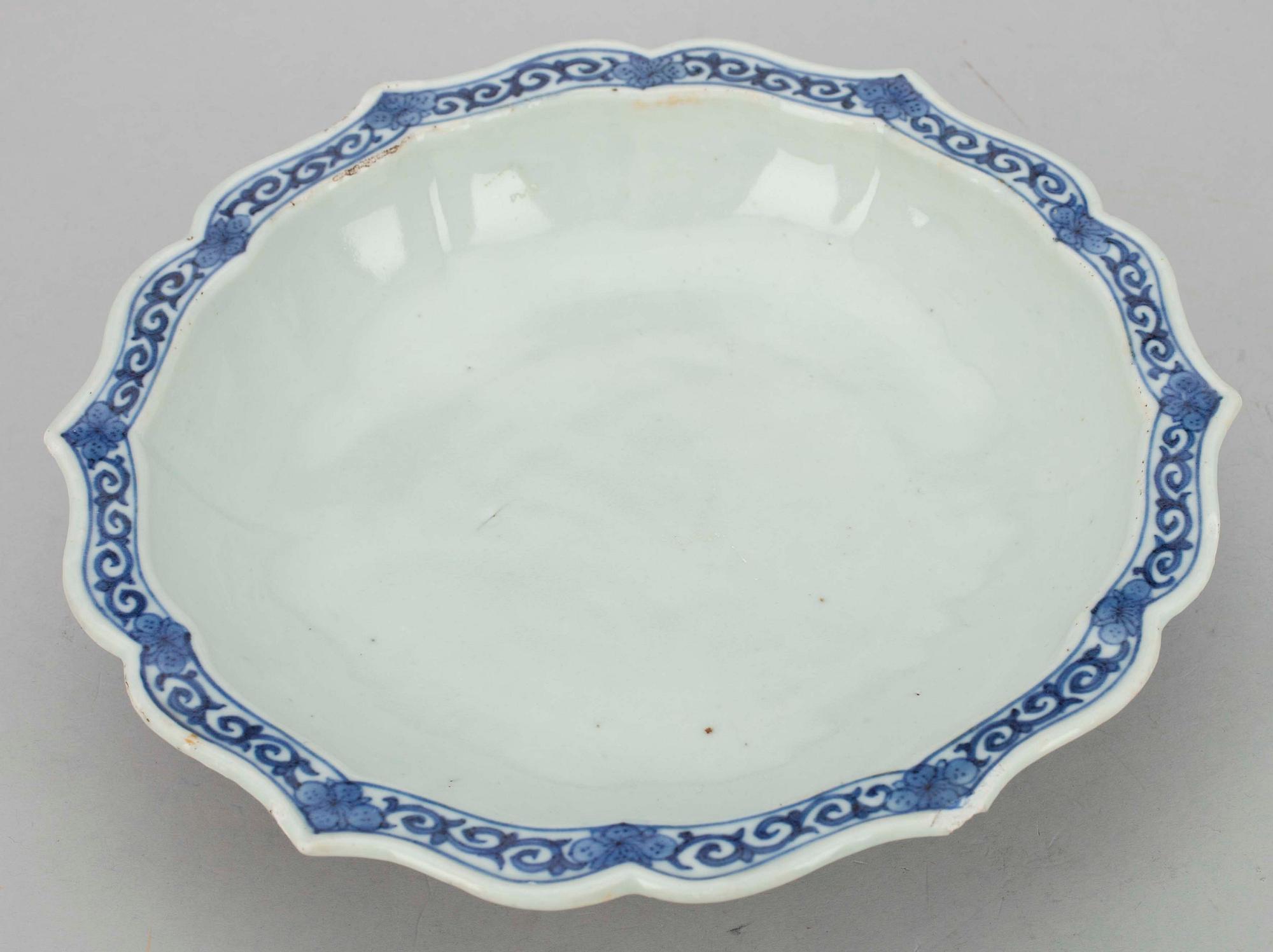 FAT, porslin, Kangxi (1662-1722). Kina.