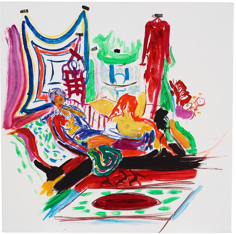 Emily Sundblad, "Britt-Marie som Odalisque".
