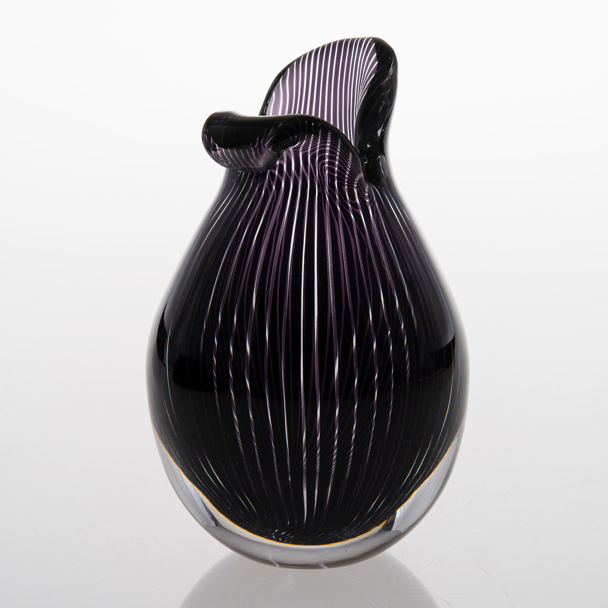 NANNY STILL, UNIIKKI MALJAKKO, "Nuppu" signeerattu N. Still Riihimäen Lasi Oy. 1950.