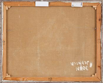 JOHN JOHNSON, olja på duk. Sign.