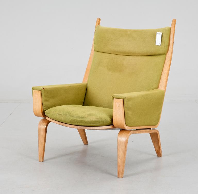 FÅTÖLJ, Hans J Wegner, modell GE-501,  50-tal.