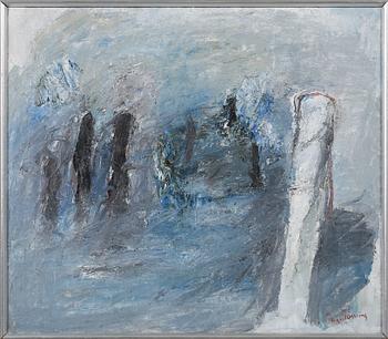 TAGE TÖRNING, olja på duk, signerad.