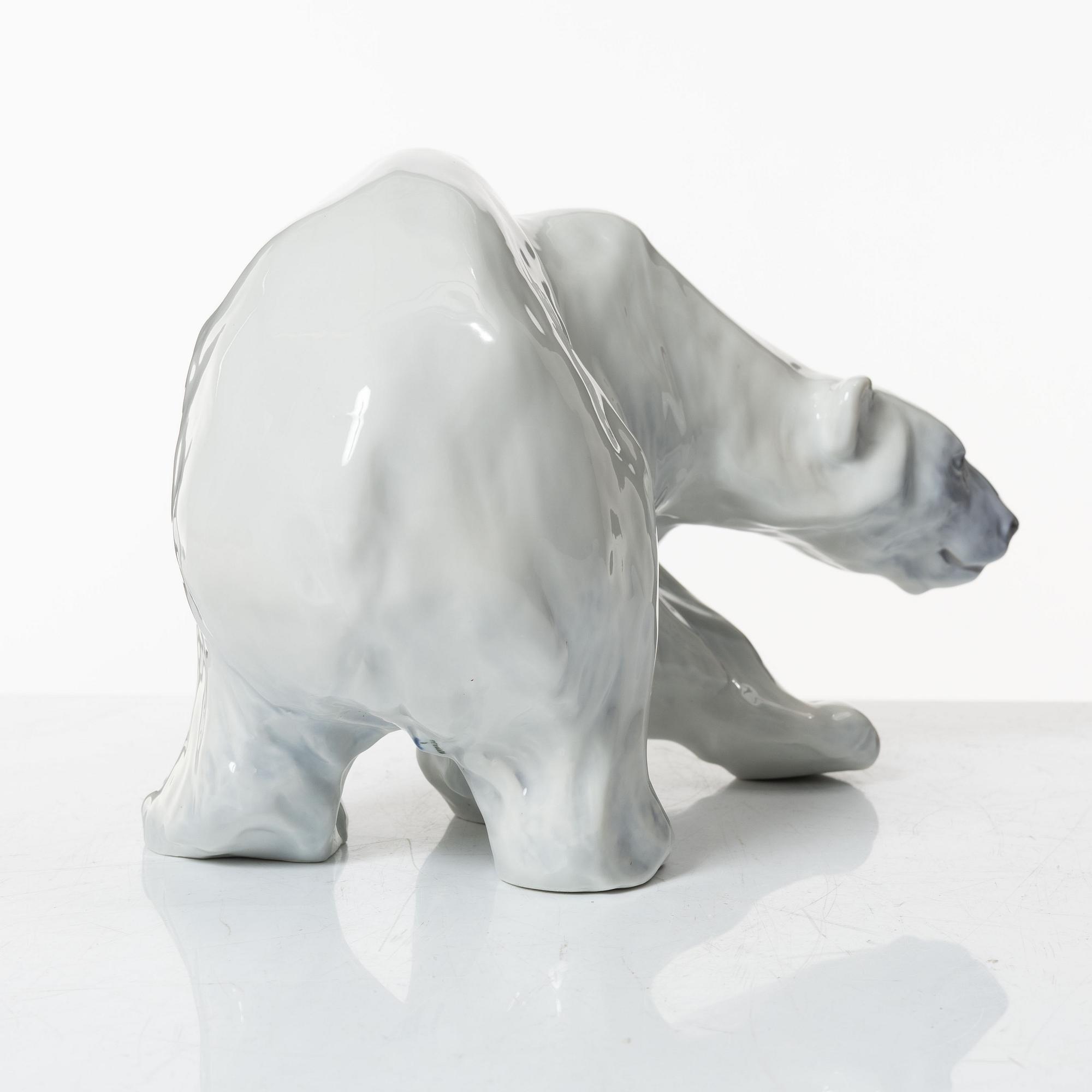 A porcelain figurine, Royal Copenhagen, Denmark.