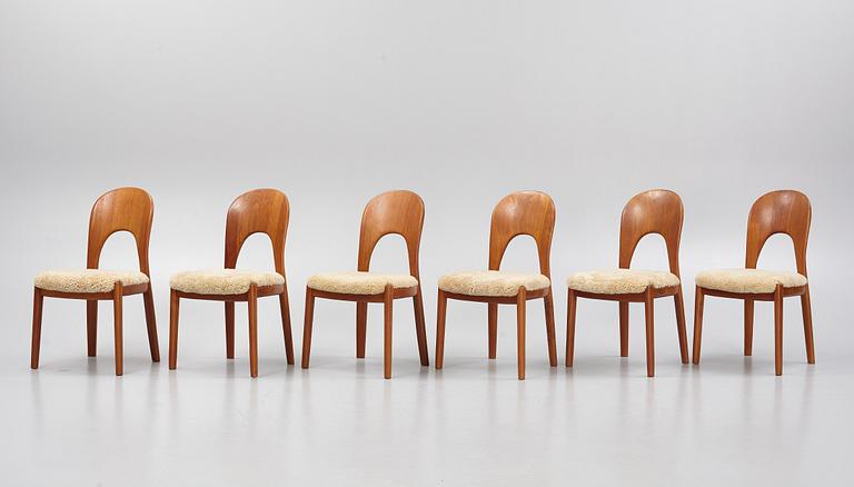 Niels Koefoed, stolar, 6 st, Danmark, 1960-tal.