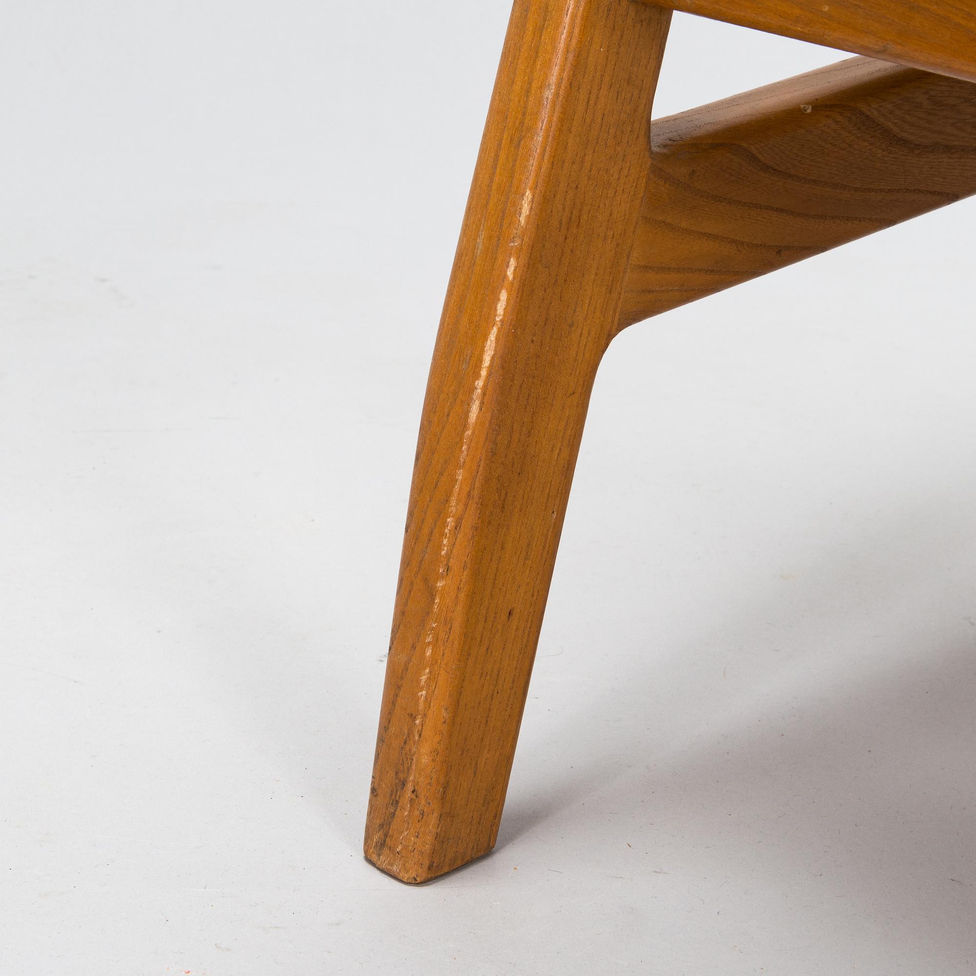 Two armchairs probably by Lasse Ollinkari for Aarne Ervi Architect's office manufacturer Haimi 1952.