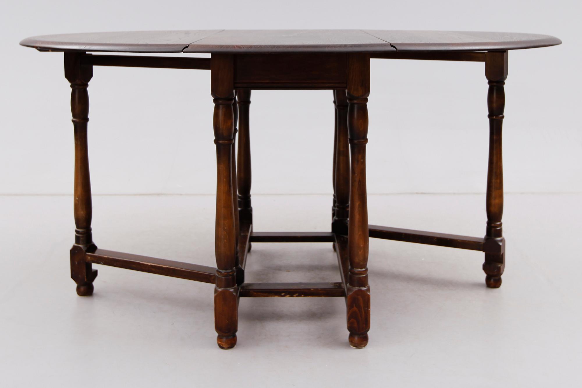SLAGBORD, 1900-talets andra hälft.