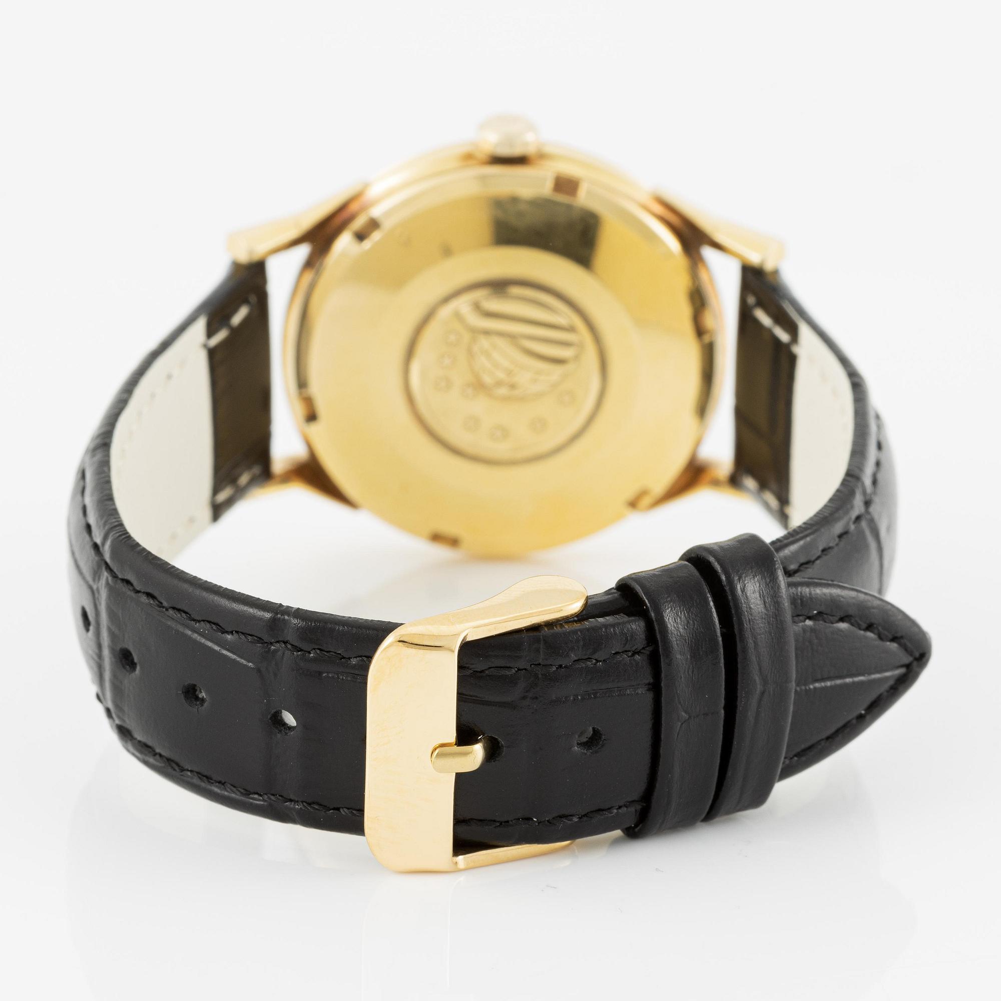 Omega, Constellation, Calendar, "Pie-Pan", ca 1962.