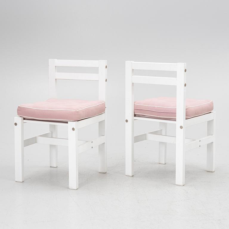 Elsa Stackelberg, Table with 6 chairs, Free Form, contemporary.