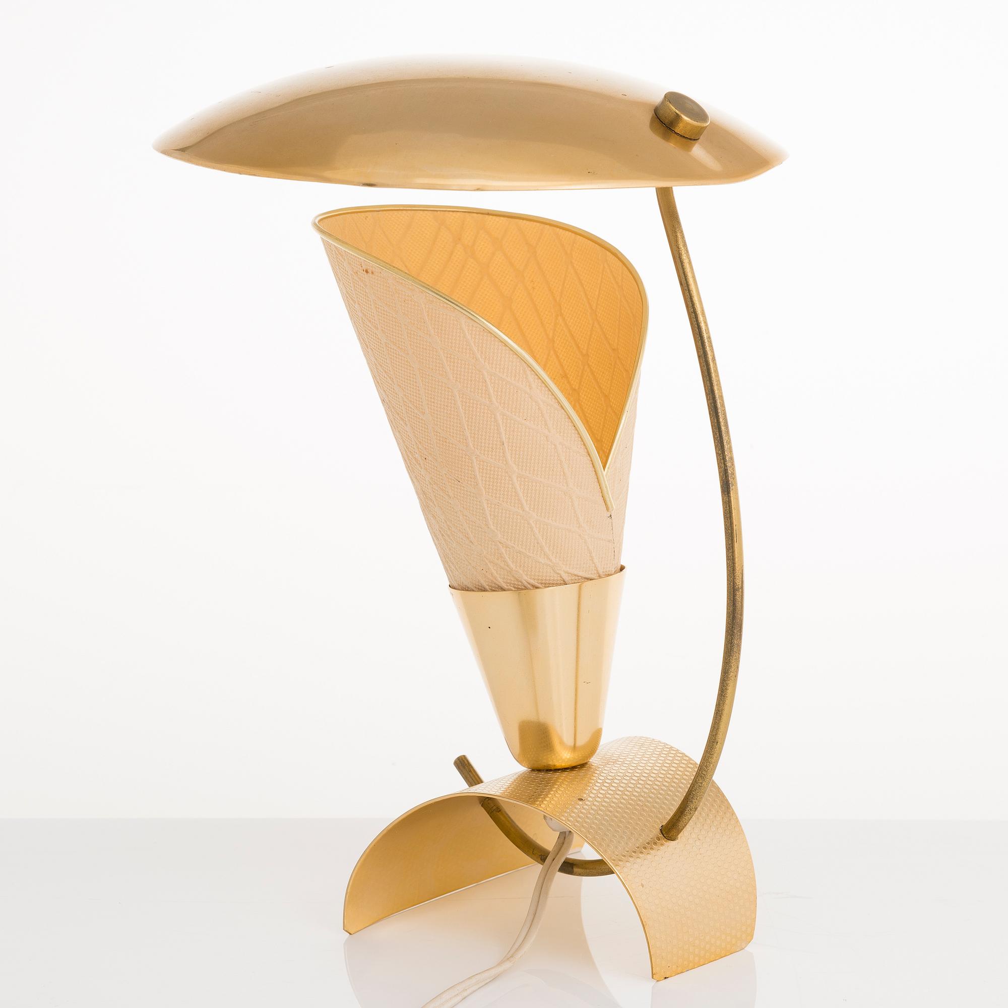 BORDSLAMPA, modell K11-31, Idman 1900-talets mitt.
