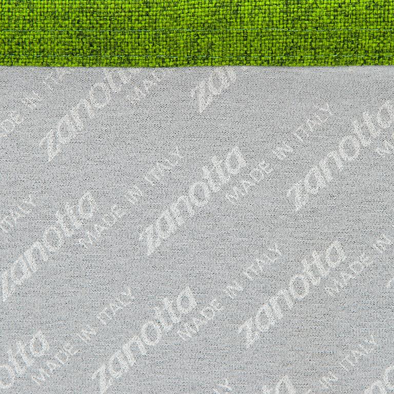 Emaf Progetti, A green 'Alfa' sofa from Zanotta, Italy.