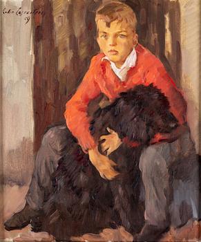 LOTTE LASERSTEIN, oil on canvas, signed and dated -59.