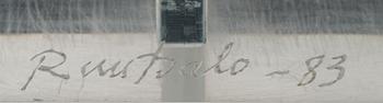 EINO RUUTSALO, LASIVEISTOS. Sign. 1983.