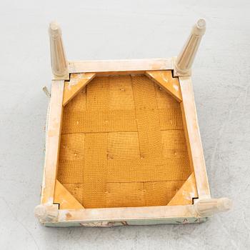 Dining group, Gustavian style, 11 pieces, second half of the 20th Century.