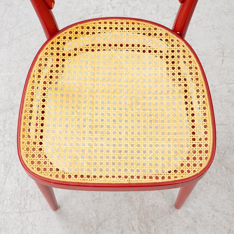 Chairs, 4, Thonet, modern production.