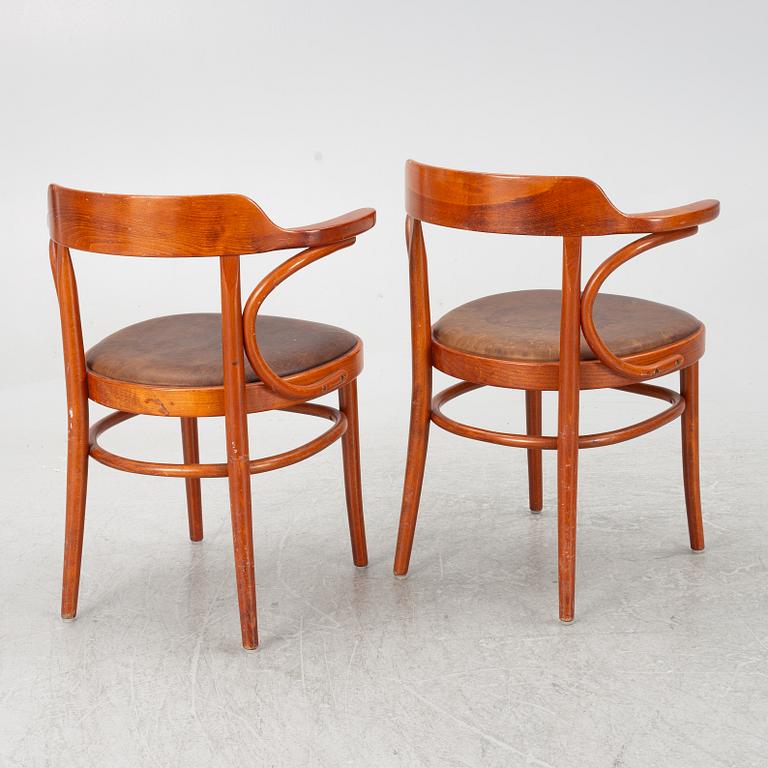 A set of seven 'Cattelin' chairs, Gemla, late 20th century.