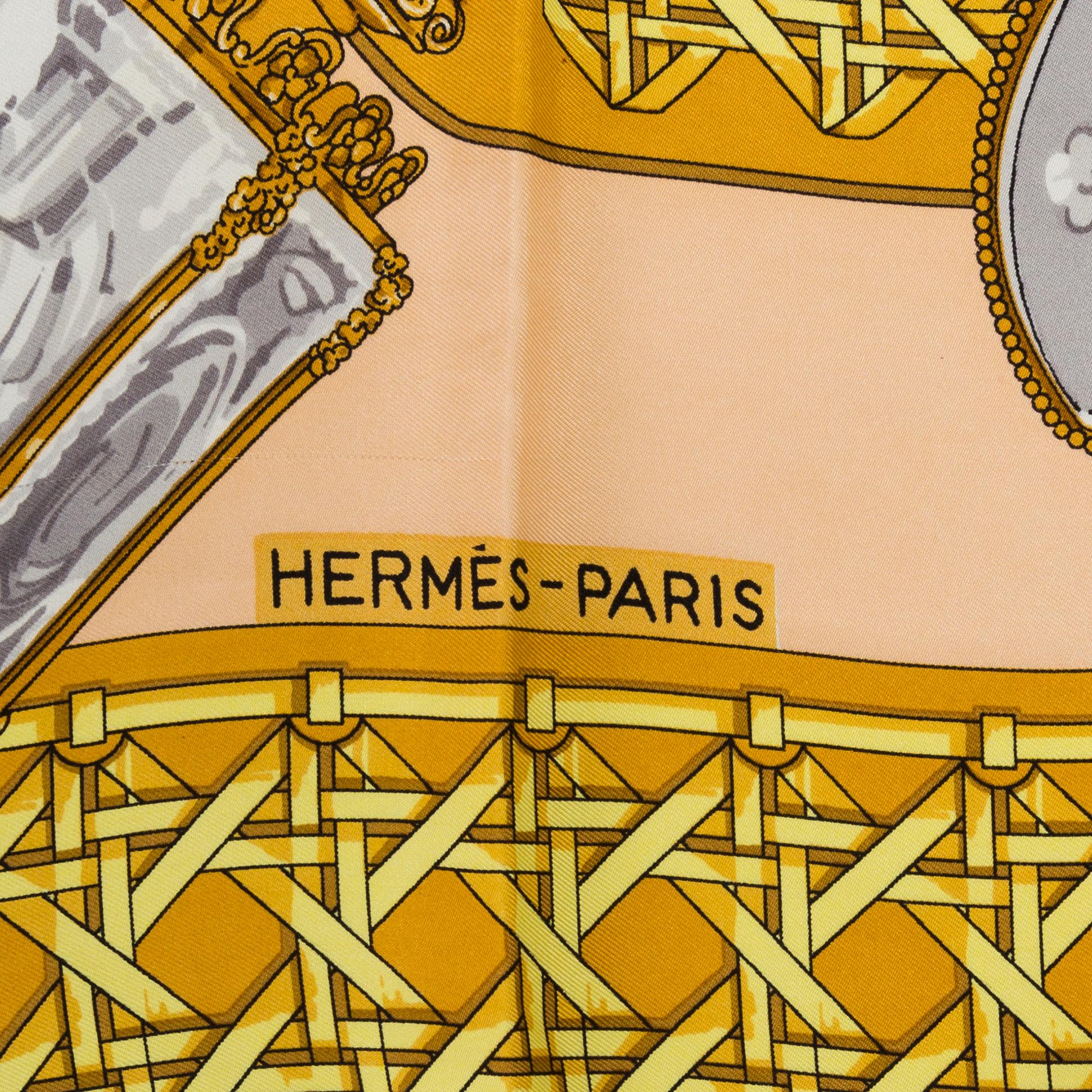 SCARF, "Hermès, "Feux De Route", latest edition 1995.