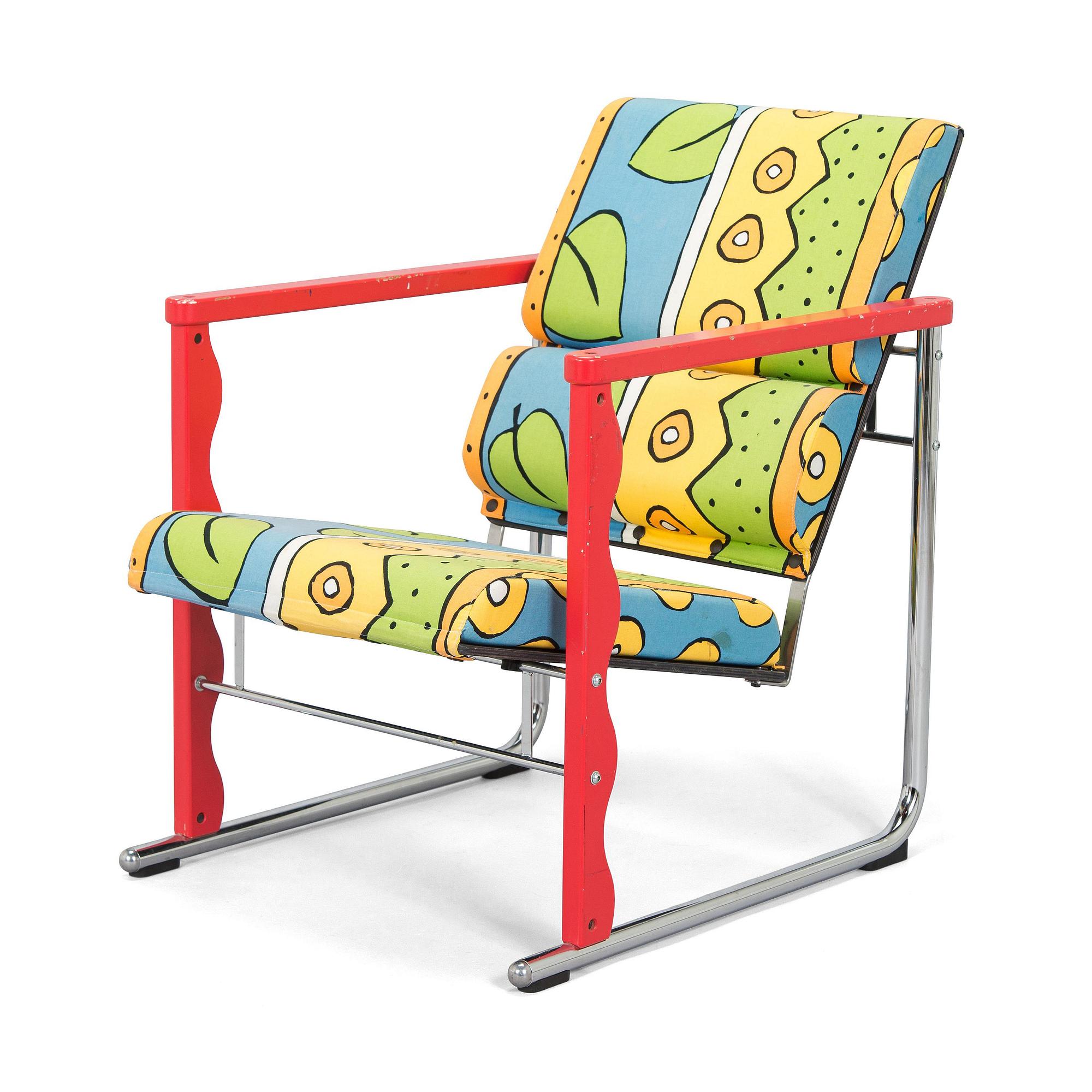 Yrjö Kukkapuro, Nojatuoli, "Experiment", Avarte, 1980-luku.