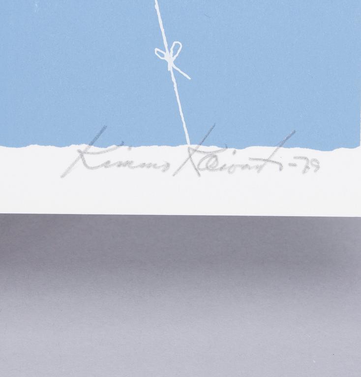 KIMMO KAIVANTO, 25 blad, färglitografi, signerade och daterade -79, numrerade.