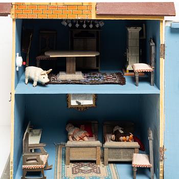 Moritz Gottschalk, dollhouse, Germany, early 20th century.