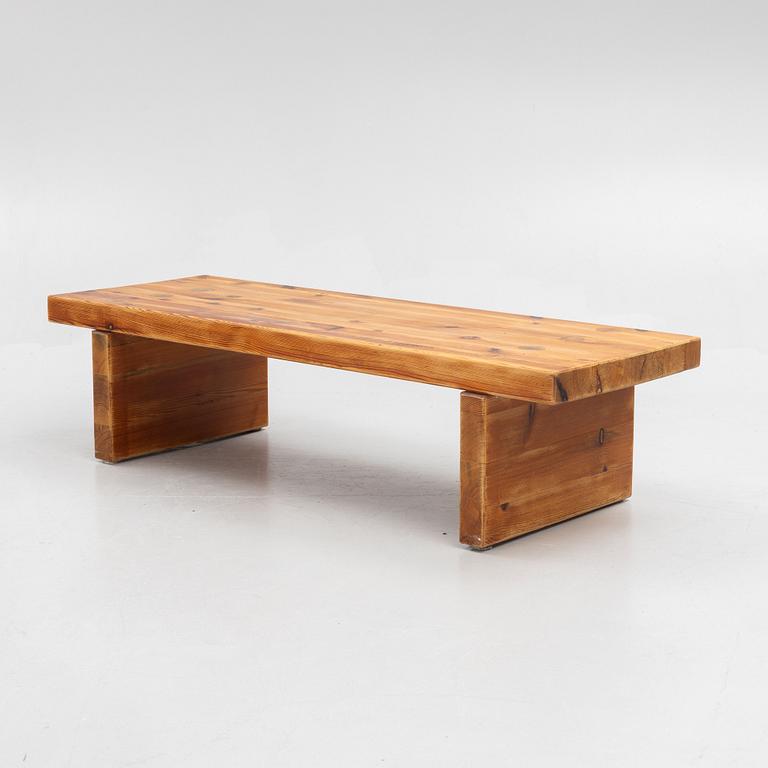 Sven Larsson, bench and mirror, Möbel-Shop AB, 1970s.