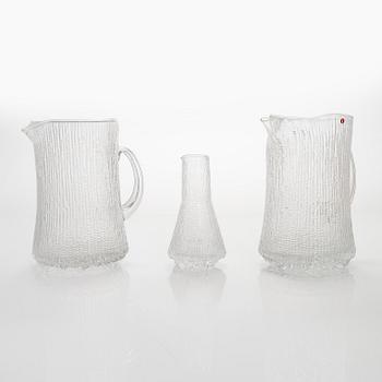 Tapio Wirkkala, matservis, glas, "Ultima Thule", 59 delar, Iittala, 1900-talets andra hälft.