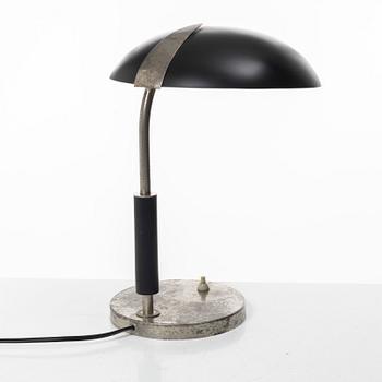 Harald Notini, a table lamp, model "15091 A", Arvid Böhlmarks Lampfabrik, Stockholm, 1930s.
