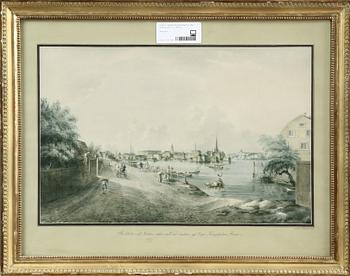 JOHAN FREDRIK MARTIN (efter), grafiska tryck, 4 st. 1900-tal.