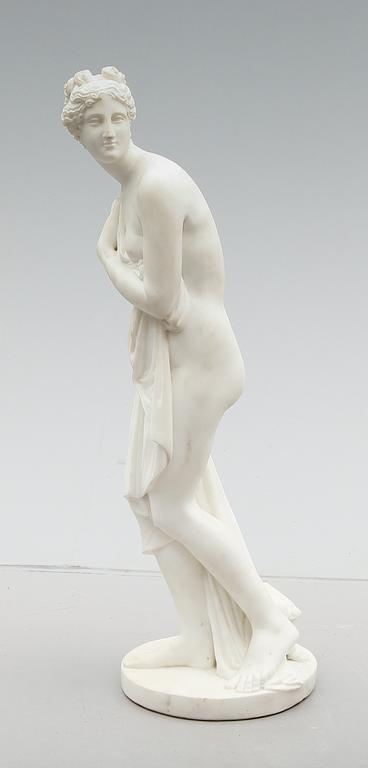 SKULPTUR, marmor, sekelskiftet 1900.
