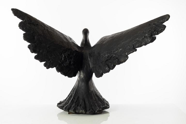 Gudmar Olovson, sculpture. Signed. Numbered. Foundry mark. Bronze, height 52 cm, length 73 cm.