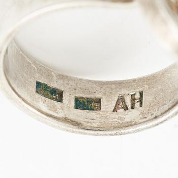 Anders Högberg, ring, sterlingsilver, Göteborg 1992.