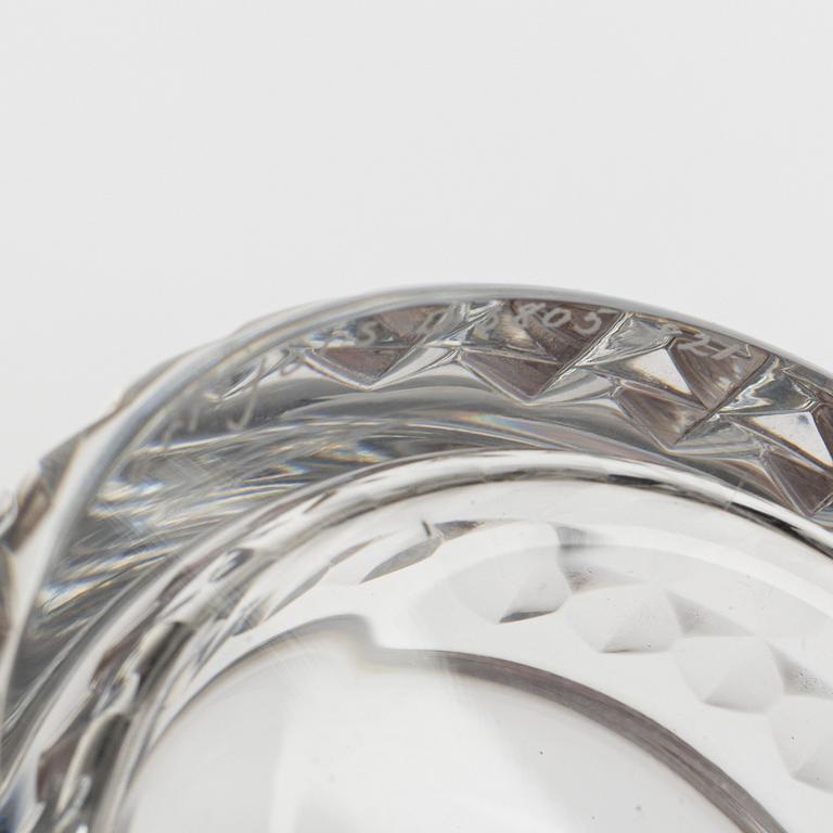 Ingeborg Lundin, a 47-piece 'Silvia' glass service, Orrefors.