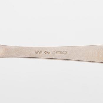 Jacob Ängman, smörgåsbestick, 24 st, silver, "Rosenholm", GAB 1954 -1991.