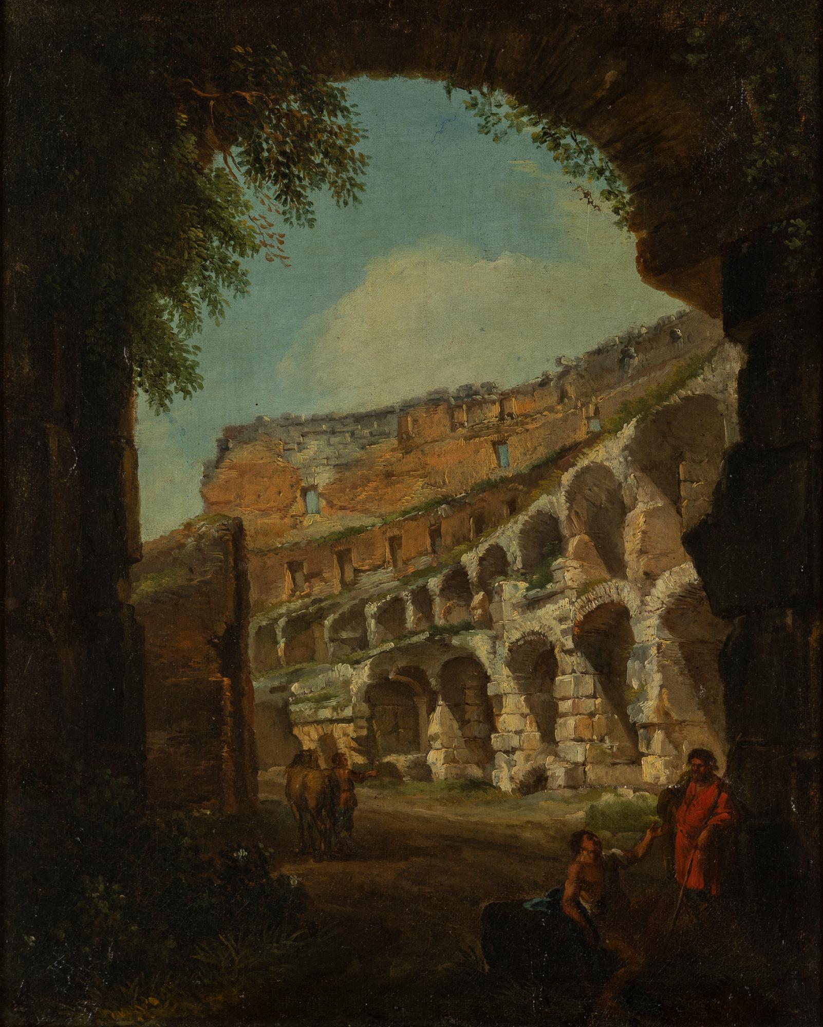 OKÄND KONSTNÄR 1700/1800-TAL, ett par. Uppfodrade på pannå 47 x 38 cm.