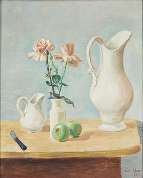 Axel Nilsson, signerad och daterad 1928, olja på duk.