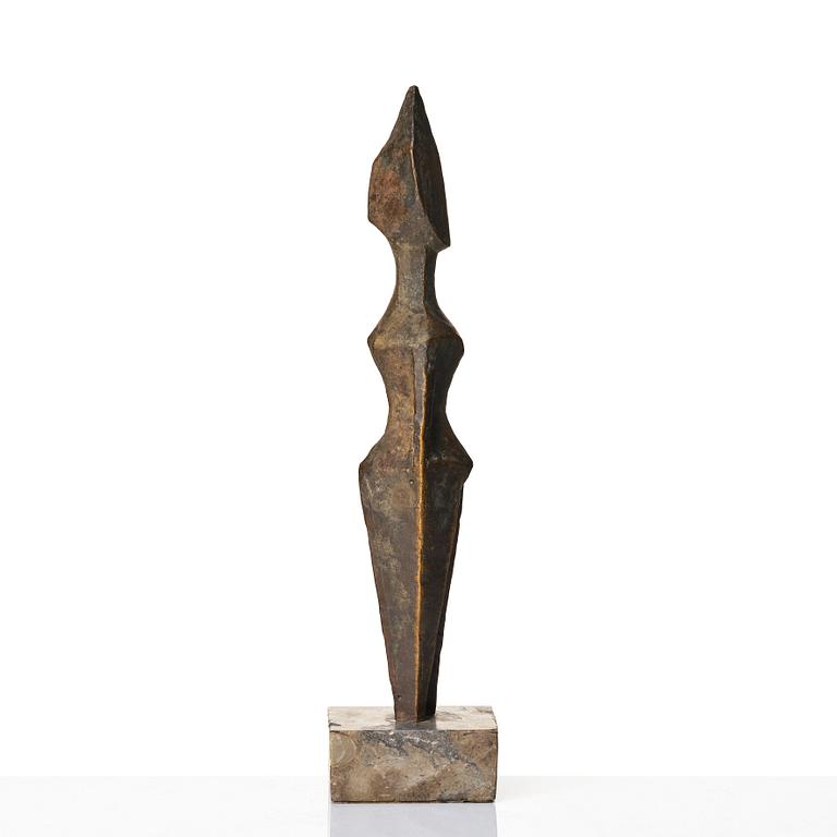 Eric Grate, sculpture, bronze, signed and numbered 1/5.