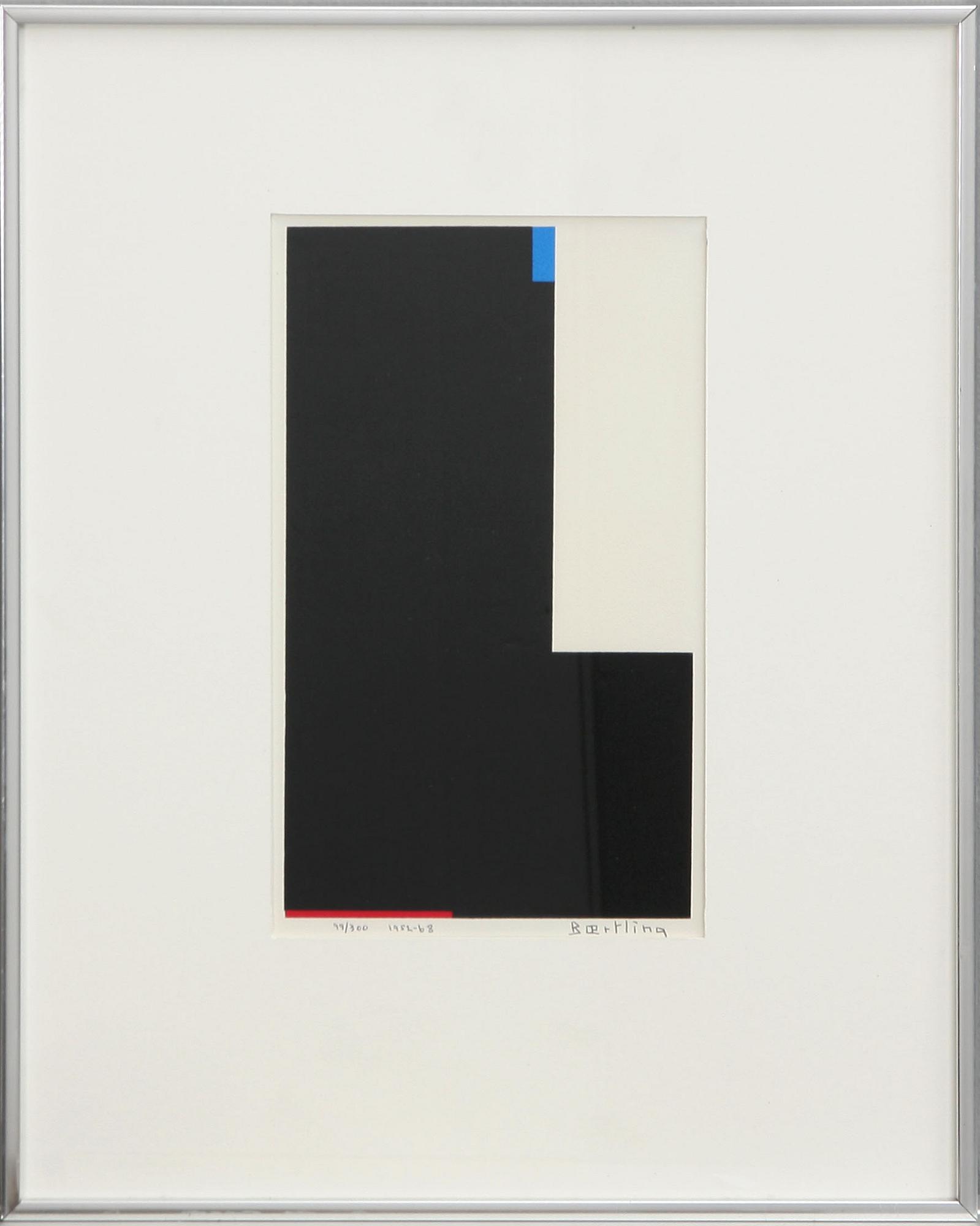 OLLE BAERTLING, färgserigrafi, sign, dat 1952-68 och numr 99/300.