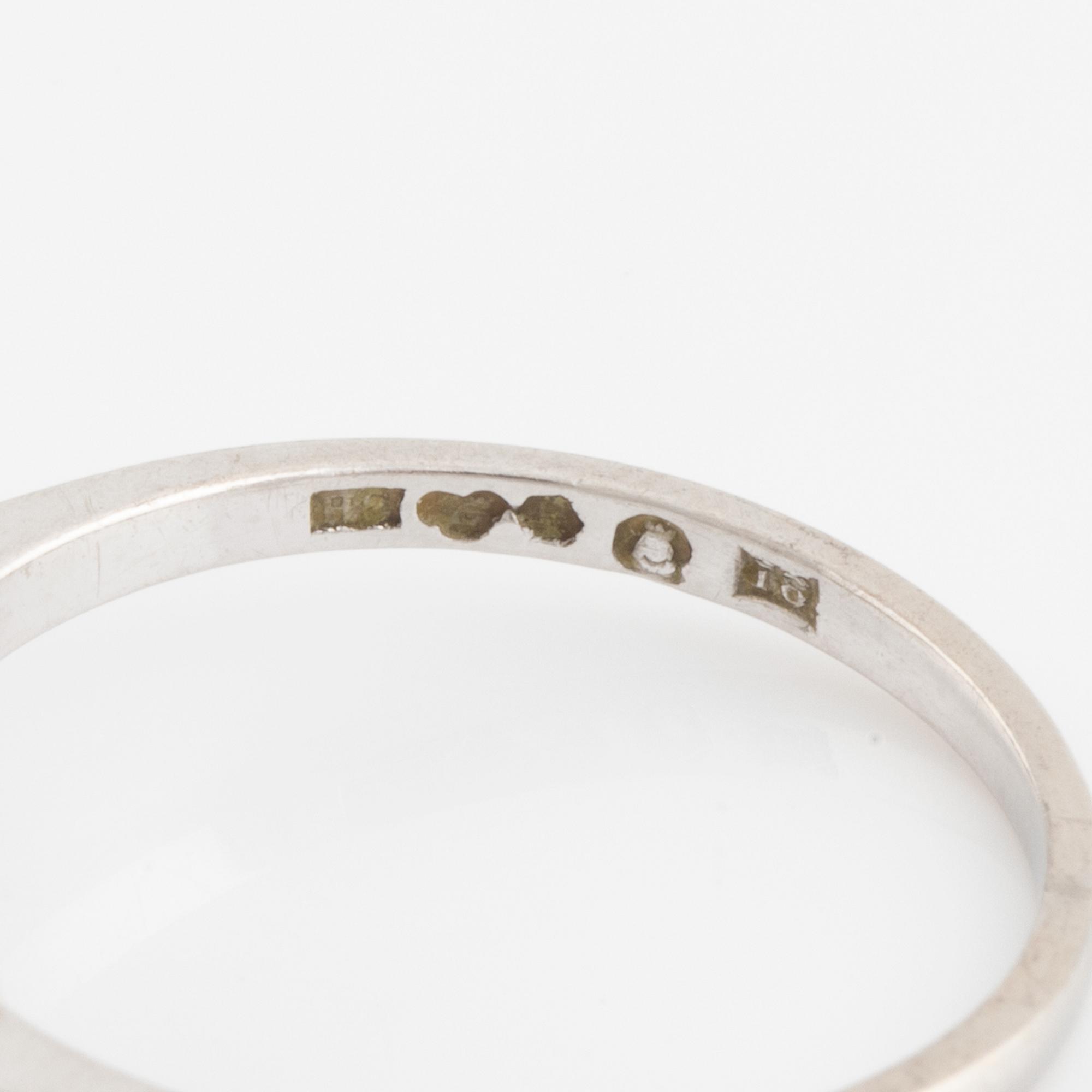 Old cut diamond ring, Strömdahls.